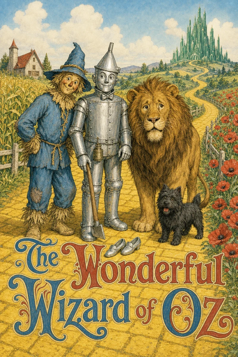 Cover art for The Wonderful Wizard of Oz