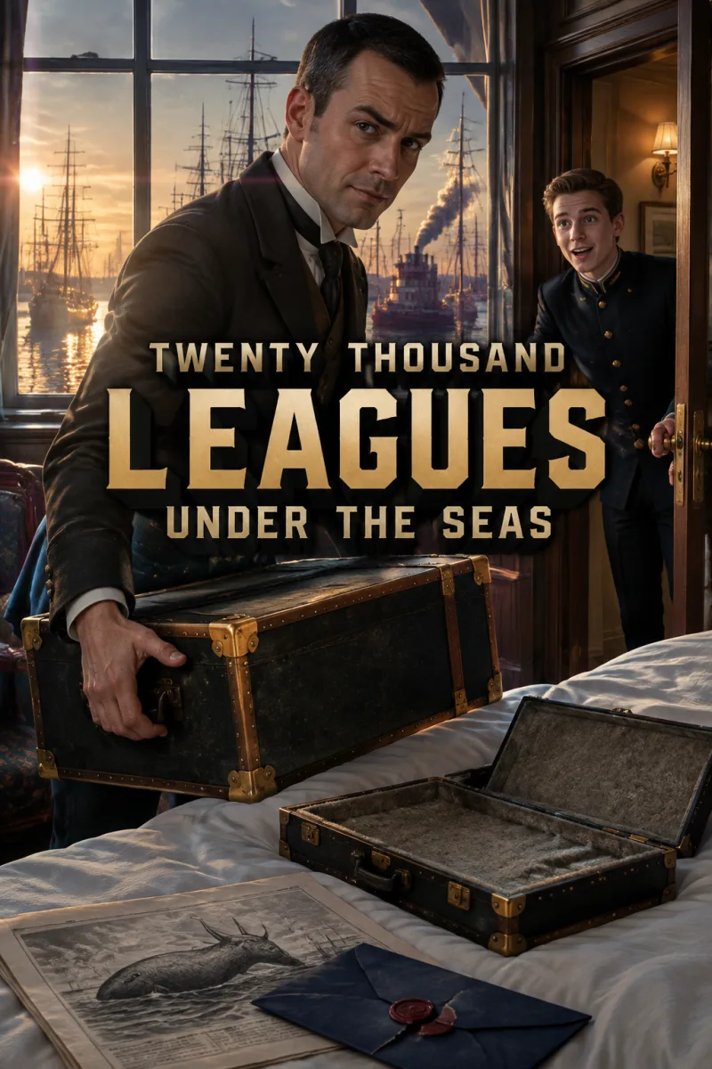 Cover art for Twenty Thousand Leagues Under the Seas