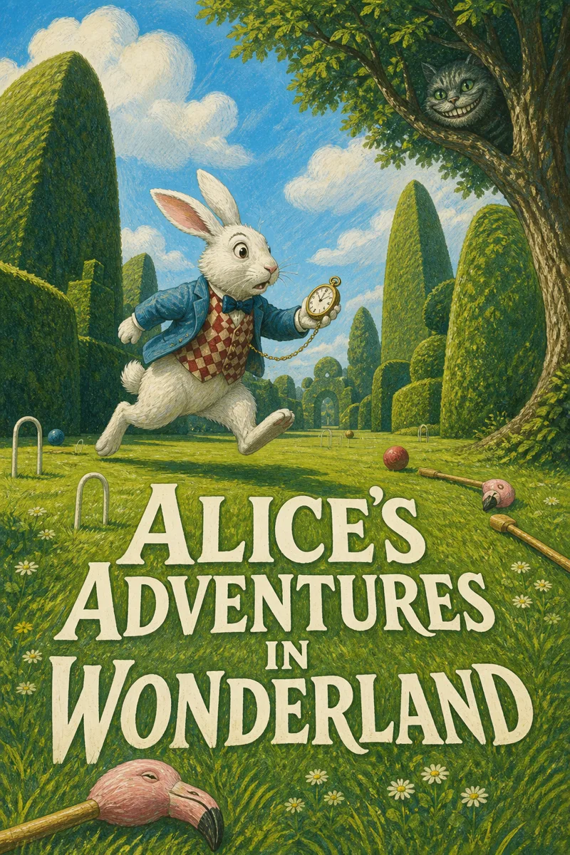 Cover art for Alice's Adventures in Wonderland